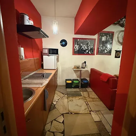 Apartament Studio Red And White Łódź