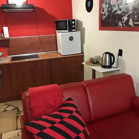 Studio Red And White