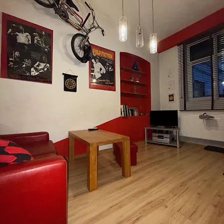 Studio Red And White